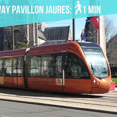 Tramway 10 Jaures Cosy Proche Gare Lejlighed Le Mans Eksteriør billede