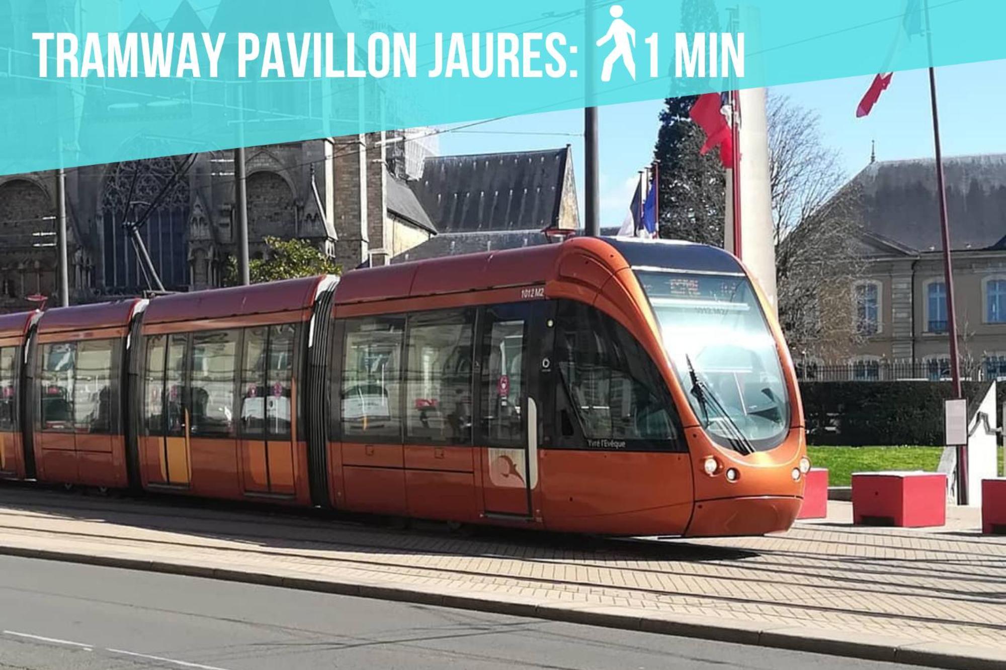 Tramway 10 Jaures Cosy Proche Gare Lejlighed Le Mans Eksteriør billede