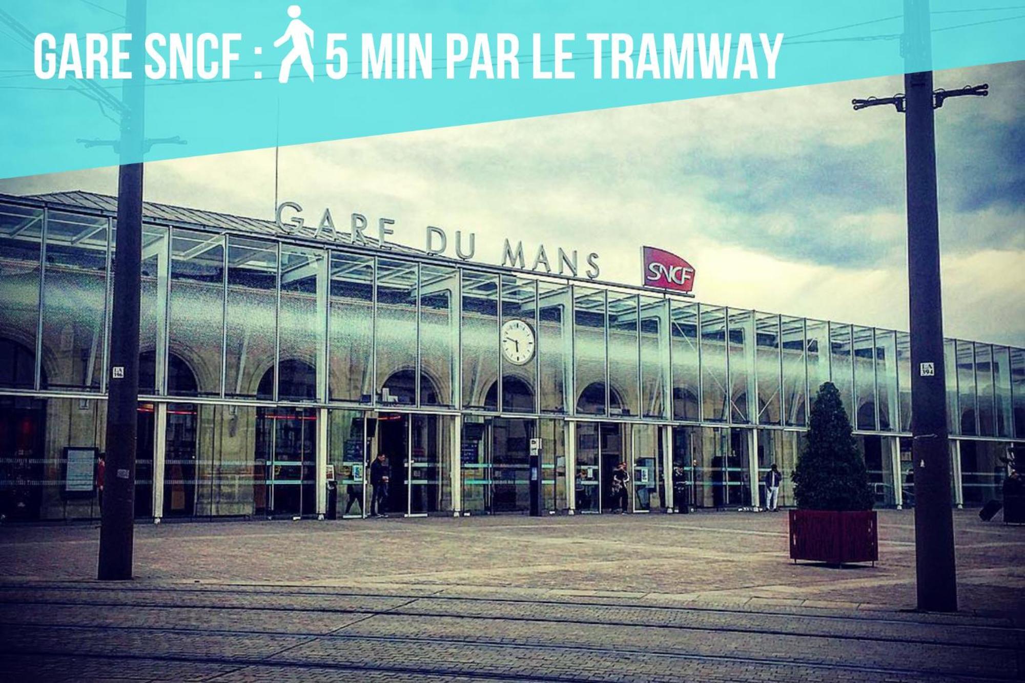 Tramway 10 Jaures Cosy Proche Gare Lejlighed Le Mans Eksteriør billede
